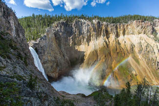 Waterfall Yellowstone Tours